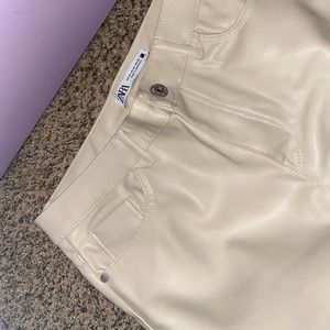 ZARA LEATHER PANTS